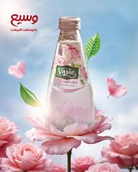 شربت نعنا شیشه ای 330 سی سی قدح